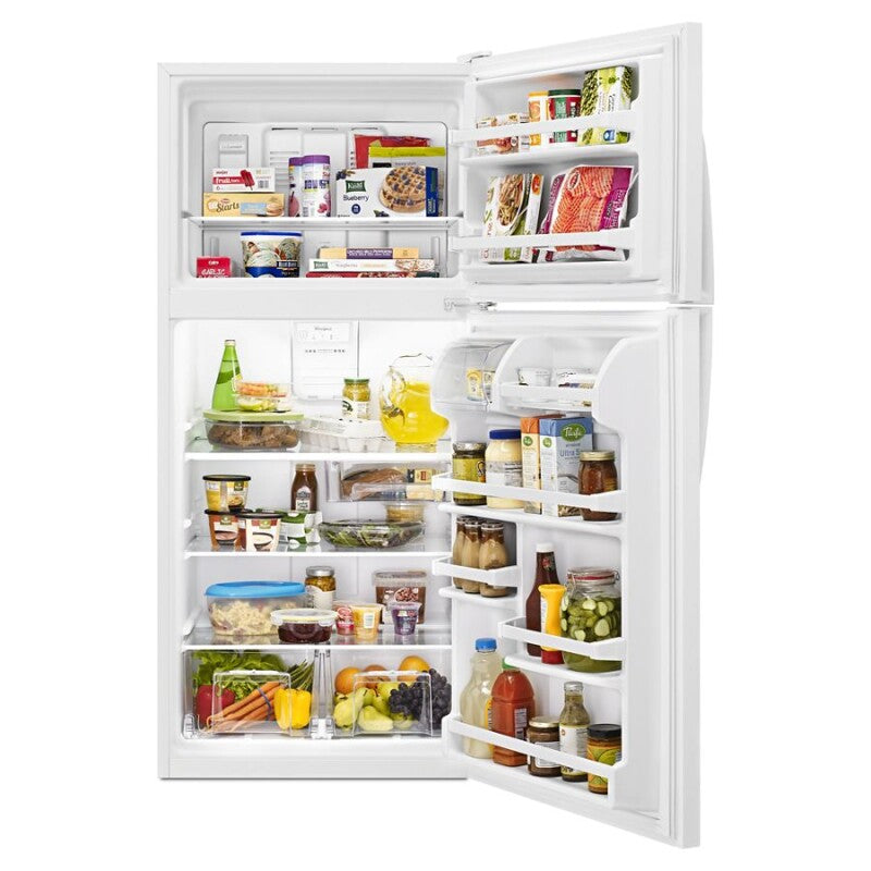 Whirlpool 30-inch Wide Top Freezer Refrigerator - 18 cu. ft. - White (WRT318FZDW)