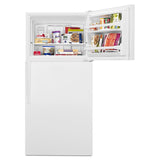WHIRLPOOL 30-inch Wide Top Freezer Refrigerator - 18 cu. ft. - White (WRT318FZDW)