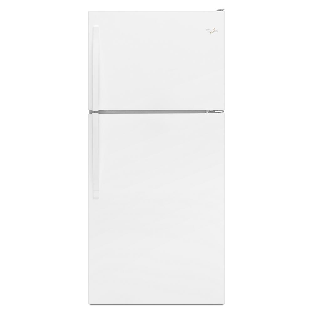 WHIRLPOOL 30-inch Wide Top Freezer Refrigerator - 18 cu. ft. - White (WRT318FZDW)