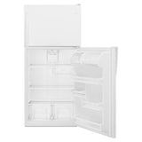 WHIRLPOOL 30-inch Wide Top Freezer Refrigerator - 18 cu. ft. - White (WRT318FZDW)