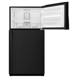 Whirlpool 33" Wide Top Freezer Refrigerator - 21 cu. ft. - Black (WRT541SZDB)