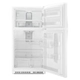 Whirlpool 33-inch Wide Top Freezer Refrigerator - 21 cu. ft. - White (WRT541SZDW)