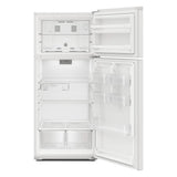WHIRLPOOL  28-inch Wide Top-Freezer Refrigerator - 16.3 Cu. Ft. - White (WRTX5028PW)