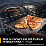 Whirlpool  30-inch Electric Smart Range with Air Cooking Technology - Fingerprint Resistant Stainless Steel (WSES5030SZ)