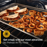 Whirlpool  30-inch Electric Smart Range with Air Cooking Technology - Fingerprint Resistant Stainless Steel (WSES5030SZ)