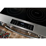 Whirlpool  30-inch Electric Smart Range with Air Cooking Technology - Fingerprint Resistant Stainless Steel (WSES5030SZ)