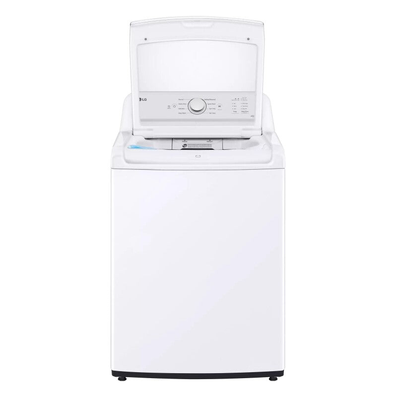 LG  4.1 cu. ft. Capacity Top Load Washer with Agitator and SlamProof Glass Lid -  (WT6105CW)