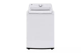 LG 4.1 cu. ft. Capacity Top Load Washer with Agitator and SlamProof Glass Lid - White (WT6105CW)