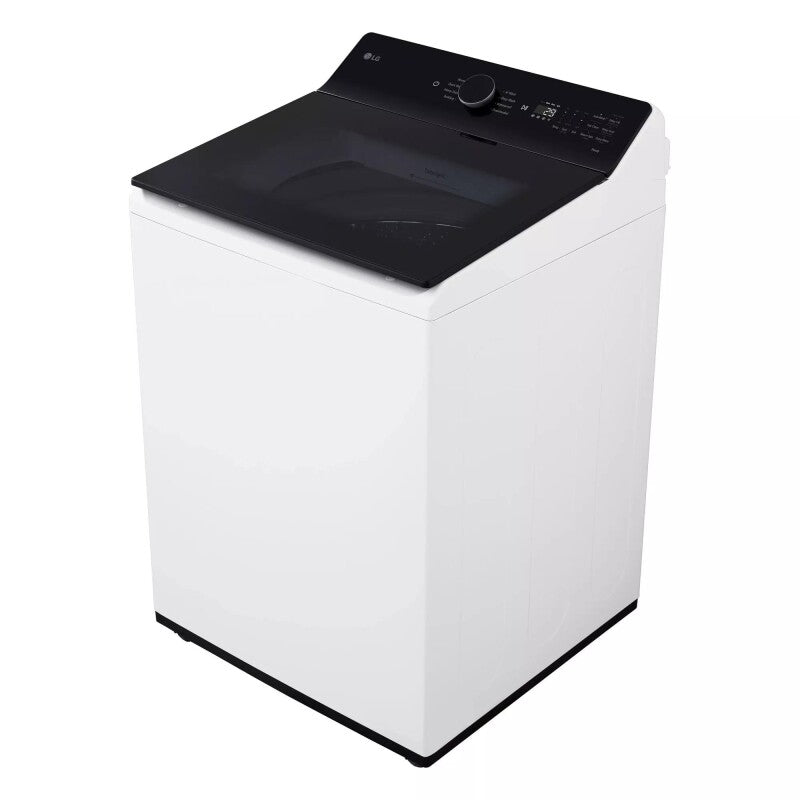LG 5.5 cu. ft. Mega Capacity Smart Top Load Washer with EasyUnload™ & AI Sensing - Alpine White (WT8400CW)
