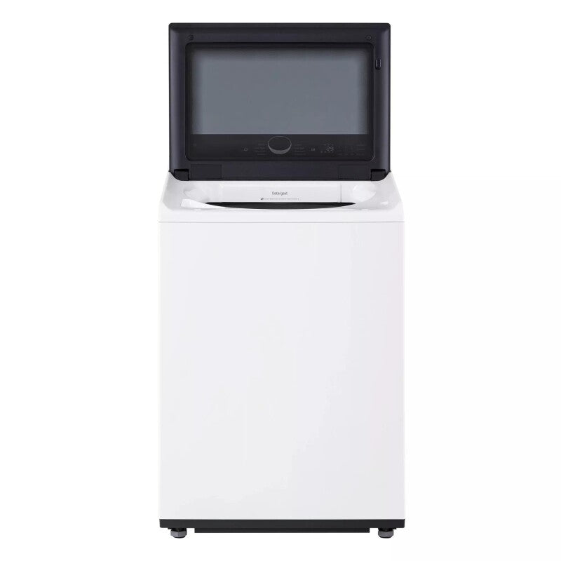 LG 5.5 cu. ft. Mega Capacity Smart Top Load Washer with EasyUnload™ & AI Sensing - Alpine White (WT8400CW)