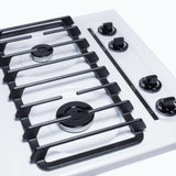 SUMMIT 24" Wide 4-Burner Gas Cooktop - White (WTL033S)