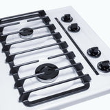 SUMMIT 30" Wide 4-Burner Gas Cooktop - White (WTL053S)