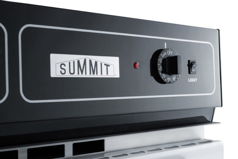 Summit 24" Wide Gas Wall Oven - White (WTM7212KW)