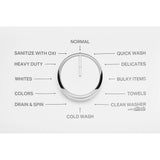 WHIRLPOOL  4.2 - 4.3 Cu. Ft. Whirlpool® Top Load Washer with 2-in-1 Removable Agitator - White (WTW4107SW)