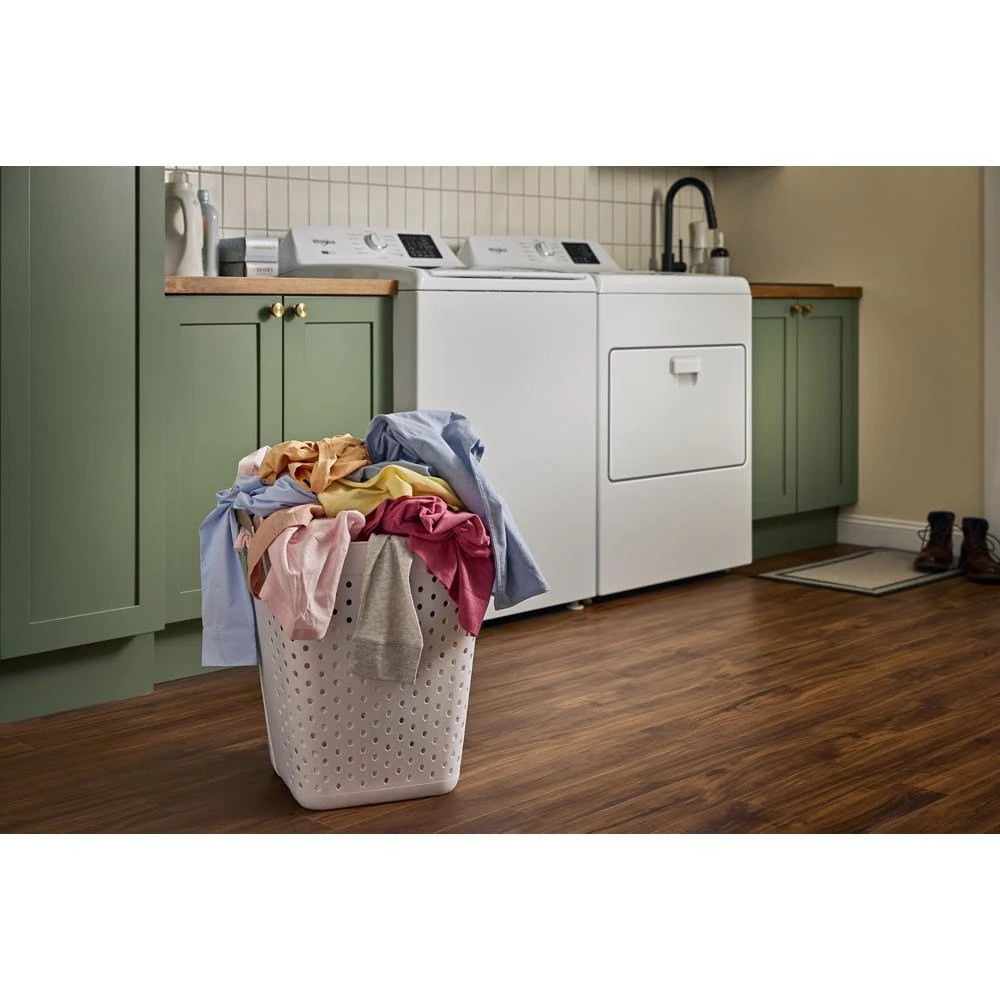 WHIRLPOOL  4.2 - 4.3 Cu. Ft. Whirlpool® Top Load Washer with 2-in-1 Removable Agitator - White (WTW4107SW)
