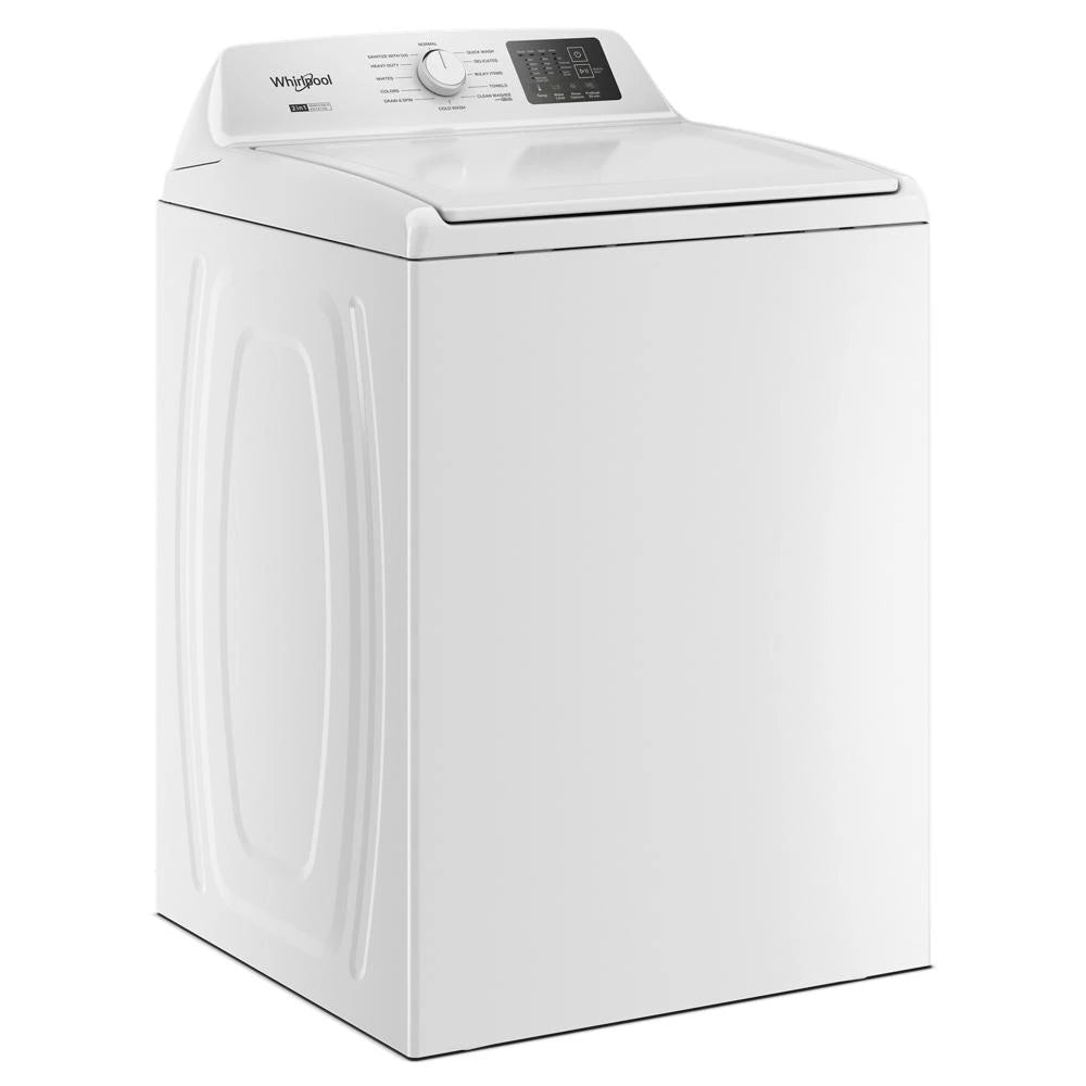 WHIRLPOOL  4.2 - 4.3 Cu. Ft. Whirlpool® Top Load Washer with 2-in-1 Removable Agitator - White (WTW4107SW)