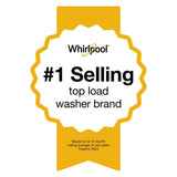 WHIRLPOOL 3.9 cu. ft. Top Load Washer with Soaking Cycles, 12 Cycles - White (WTW4950HW)