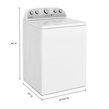 WHIRLPOOL 3.9 cu. ft. Top Load Washer with Soaking Cycles, 12 Cycles - White (WTW4950HW)