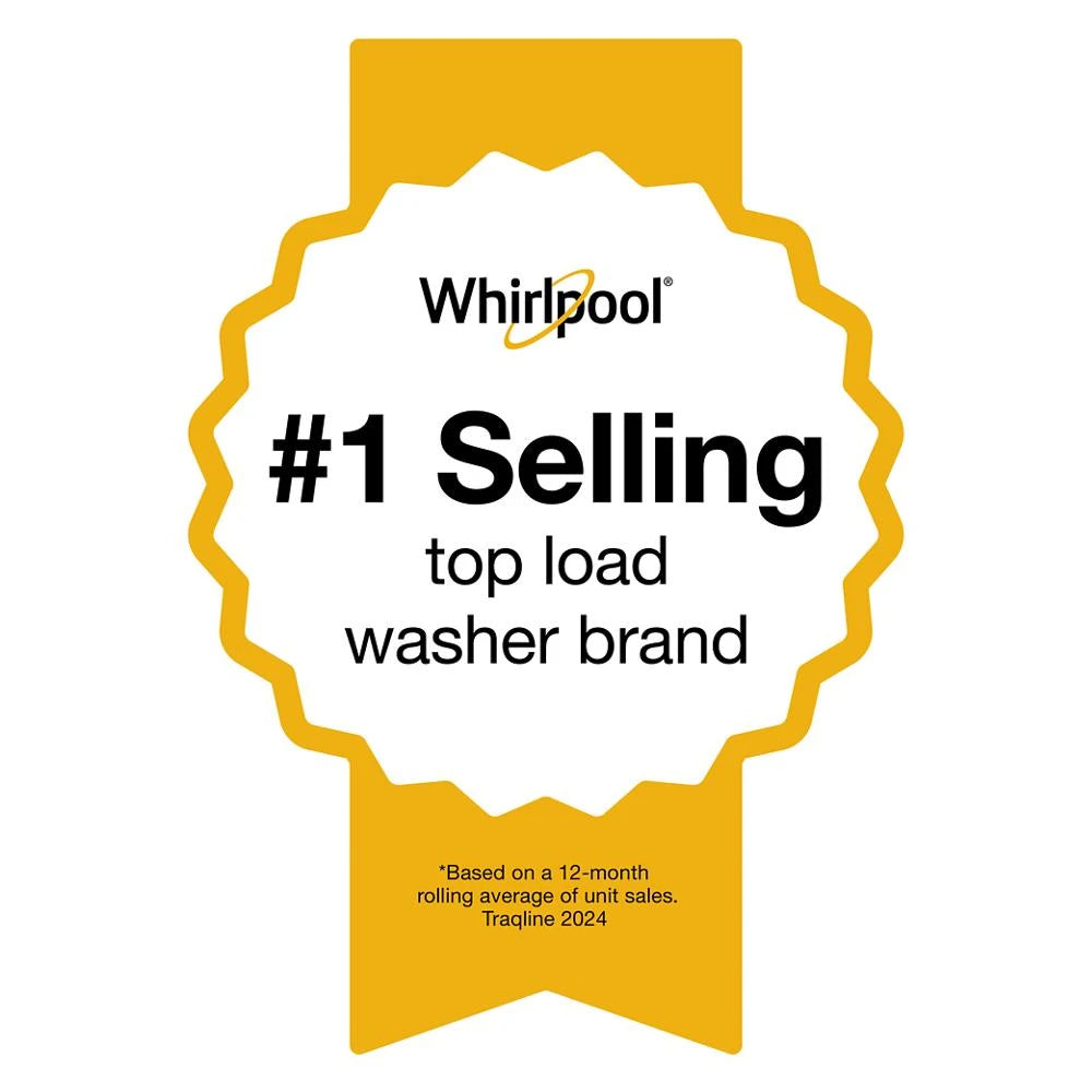 WHIRLPOOL  3.9 cu. ft. Top Load Washer with Soaking Cycles, 12 Cycles - White (WTW4950HW)