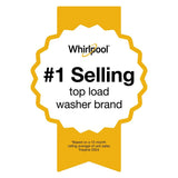 WHIRLPOOL  3.9 cu. ft. Top Load Washer with Soaking Cycles, 12 Cycles - White (WTW4950HW)