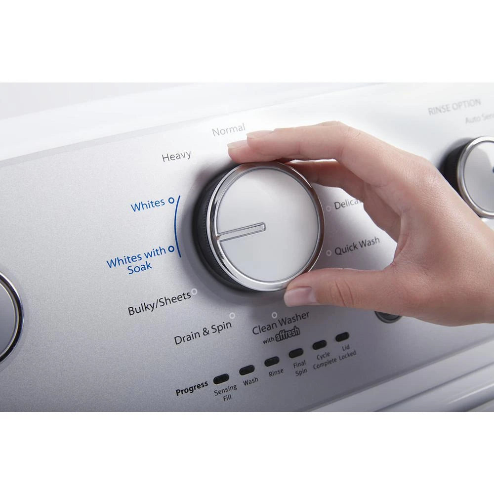 WHIRLPOOL  3.9 cu. ft. Top Load Washer with Soaking Cycles, 12 Cycles - White (WTW4950HW)