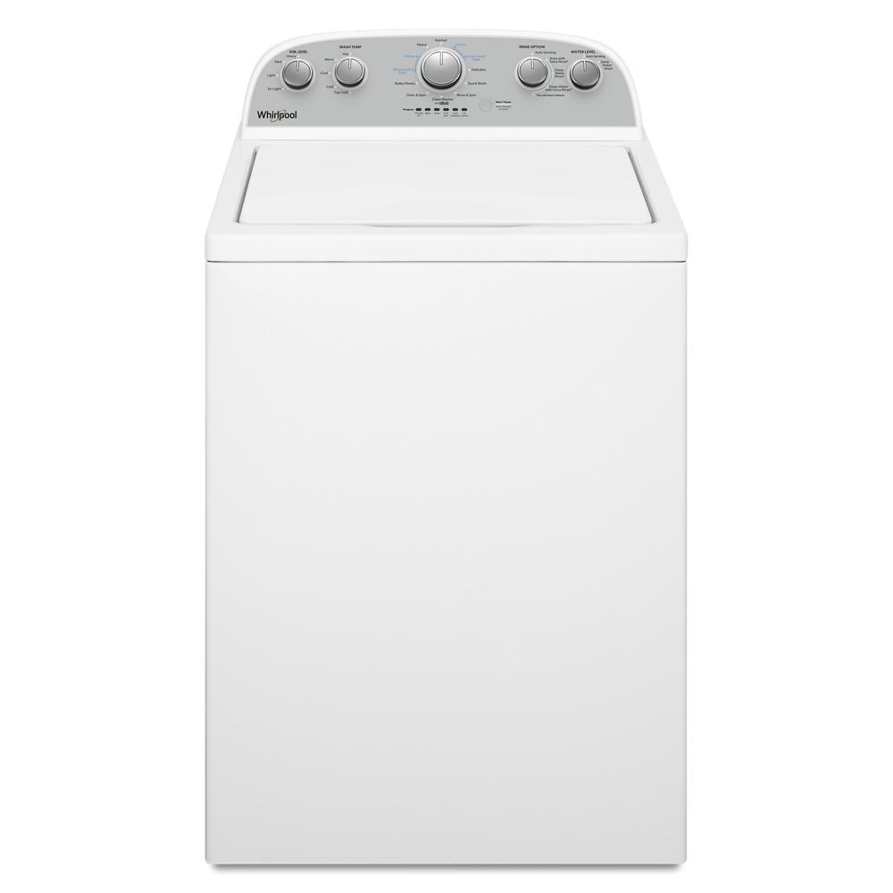 Whirlpool 3.9 cu. ft. Top Load Washer with Soaking Cycles, 12 Cycles - White (WTW4950HW)