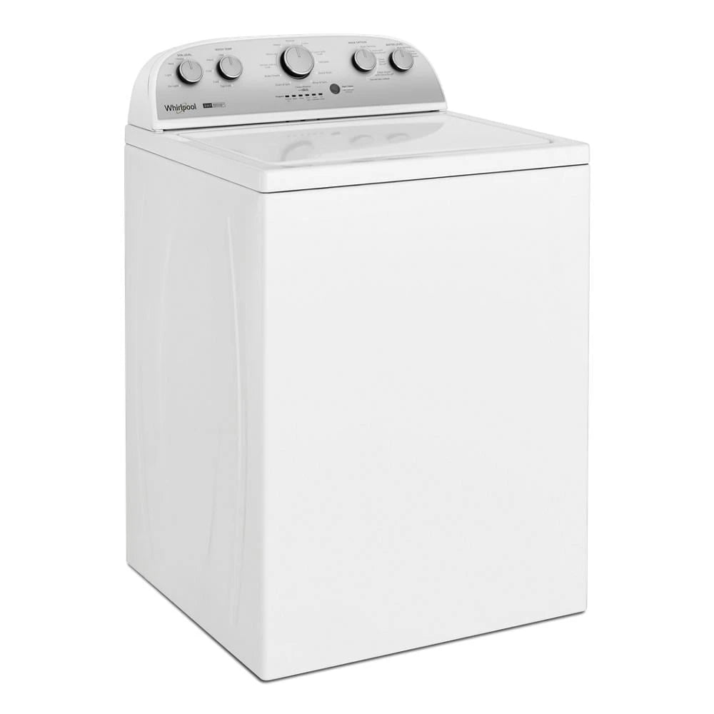 WHIRLPOOL  3.8?3.9 Cu. Ft. Top Load Washer with Removable Agitator - White (WTW4957PW)