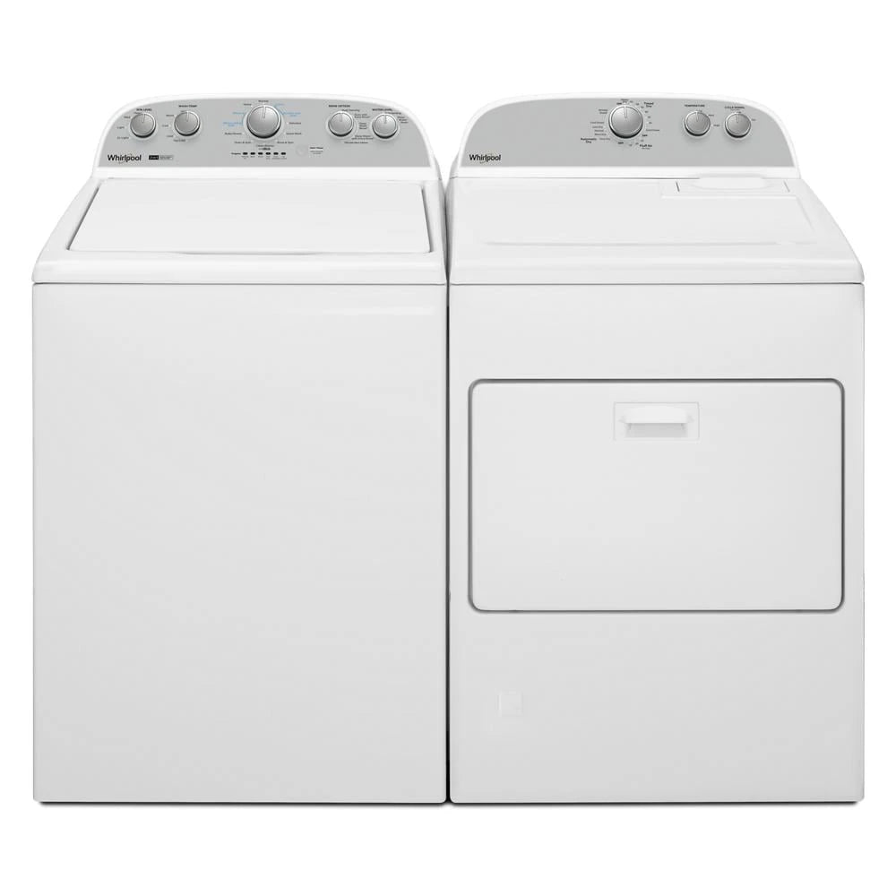 WHIRLPOOL  3.8?3.9 Cu. Ft. Top Load Washer with Removable Agitator - White (WTW4957PW)