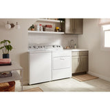 Whirlpool 3.8?3.9 Cu. Ft. Whirlpool® Top Load Washer with Removable Agitator - White (WTW4957PW)