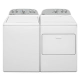 Whirlpool 3.8?3.9 Cu. Ft. Whirlpool® Top Load Washer with Removable Agitator - White (WTW4957PW)
