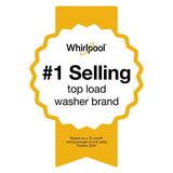 WHIRLPOOL  4.5 Cu. Ft. Top Load Agitator Washer with Built-In Faucet - White (WTW5015LW)