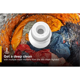 WHIRLPOOL  4.5 Cu. Ft. Top Load Agitator Washer with Built-In Faucet - White (WTW5015LW)