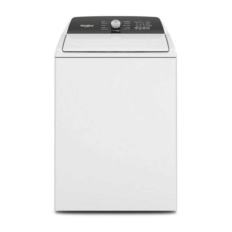 WHIRLPOOL 4.5 Cu. Ft. Top Load Agitator Washer with Built-In Faucet - White (WTW5015LW)