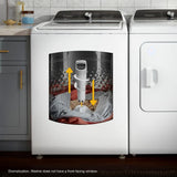 Whirlpool  4.7-4.8 Cu. Ft. Top Load Washer with 2 in 1 Removable Agitator - White (WTW5057LW)