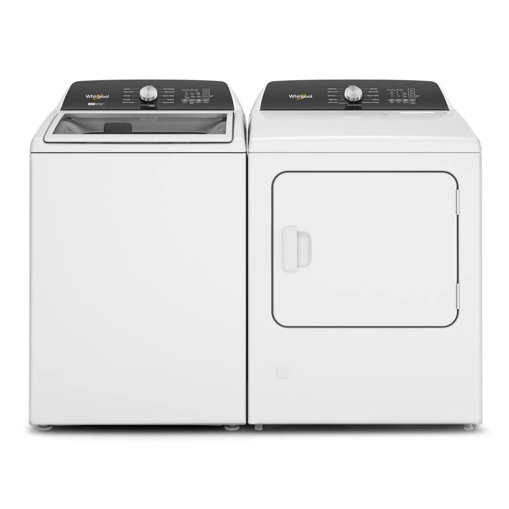 WHIRLPOOL  4.7-4.8 Cu. Ft. Top Load Washer with 2 in 1 Removable Agitator - White (WTW5057LW)