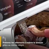 Whirlpool  4.7-4.8 Cu. Ft. Top Load Washer with 2 in 1 Removable Agitator - White (WTW5057LW)