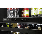 Whirlpool  24-inch Wide Undercounter Beverage Center - 5.2 cu. ft. - Fingerprint Resistant Stainless Steel (WUB50X24HZ)