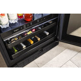 Whirlpool  24-inch Wide Undercounter Beverage Center - 5.2 cu. ft. - Fingerprint Resistant Stainless Steel (WUB50X24HZ)