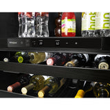 Whirlpool  24-inch Wide Undercounter Beverage Center - 5.2 cu. ft. - Fingerprint Resistant Stainless Steel (WUB50X24HZ)