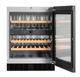 LIEBHERR Built-under multi-temperature wine fridge - Stainless Steel (WUGB3400)