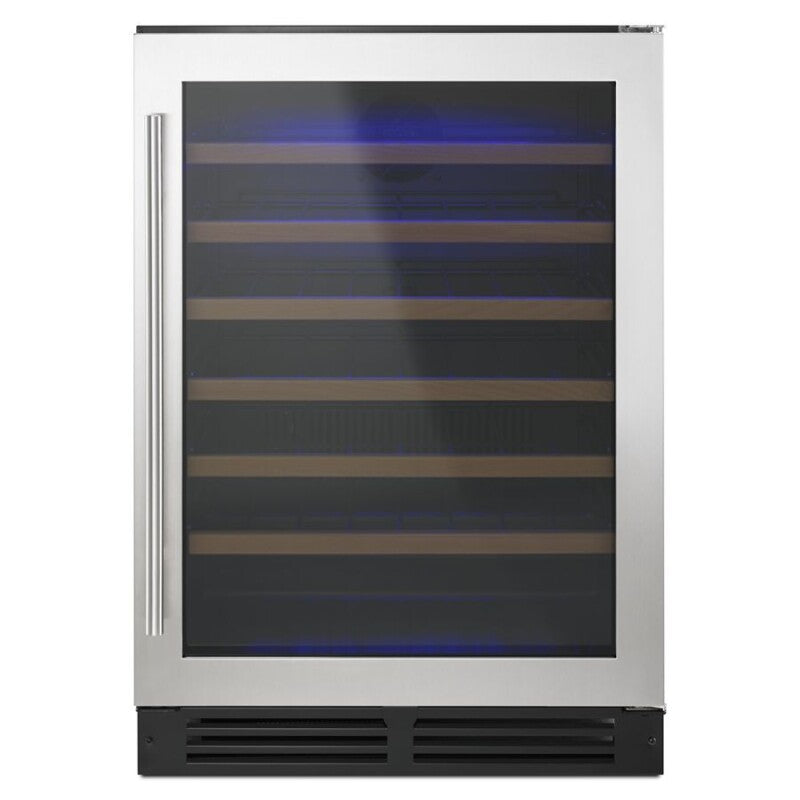 Whirlpool 24" Undercounter Wine Center with Custom Temperature Control - Stainless Steel (WUW35X24DS)