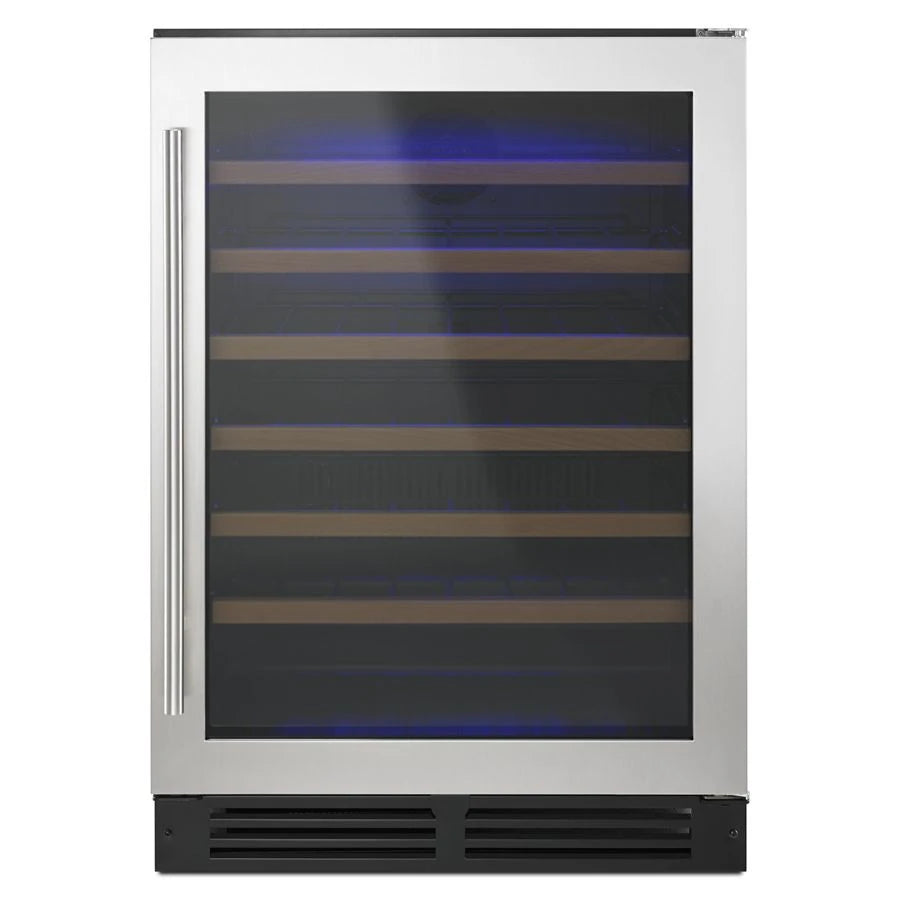 WHIRLPOOL  24" Undercounter Wine Center with Custom Temperature Control - Stainless Steel (WUW35X24DS)