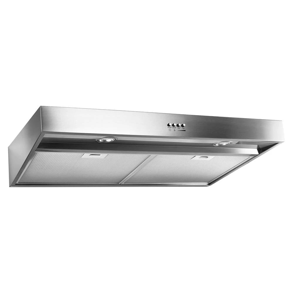 WHIRLPOOL  36" Range Hood with Full-Width Grease Filters - Stainless Steel (WVU37UC6FS)