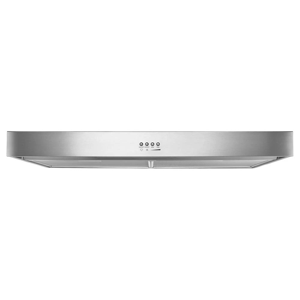 WHIRLPOOL  36" Range Hood with Full-Width Grease Filters - Stainless Steel (WVU37UC6FS)