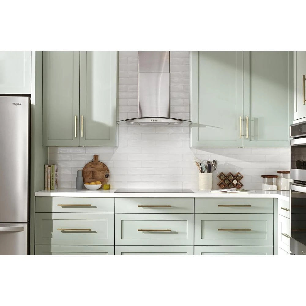 Whirlpool  30" Chimney Wall Mount Range Hood - Stainless Steel (WVW53UC0LS)