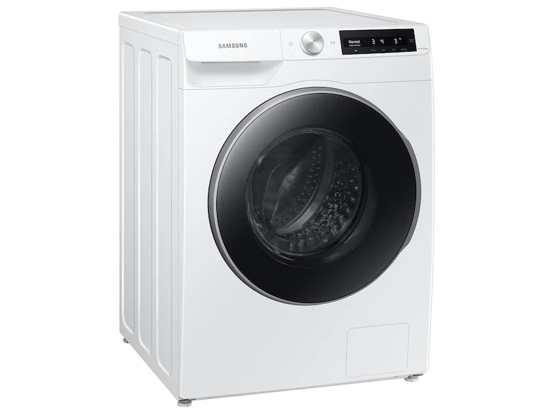 SAMSUNG  2.5 cu. ft. Compact Front Load Washer with AI Smart Dial and Super Speed Wash in White - White (WW25B6900AWA2)