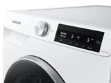 SAMSUNG  2.5 cu. ft. Compact Front Load Washer with AI Smart Dial and Super Speed Wash in White - White (WW25B6900AWA2)