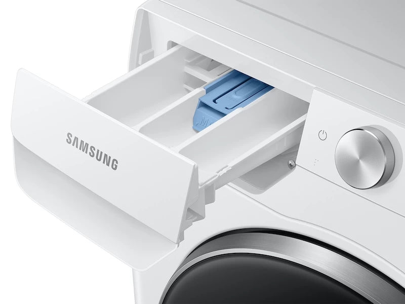 SAMSUNG  2.5 cu. ft. Compact Front Load Washer with AI Smart Dial and Super Speed Wash in White - White (WW25B6900AWA2)