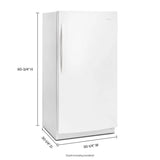 WHIRLPOOL  16 cu. ft. Upright Freezer with Frost-Free Defrost - White (WZF56R16DW)