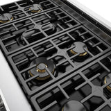 THOR KITCHEN  48-inch Professional Liquid Propane Range - Stainless Steel (XRG48ELP)